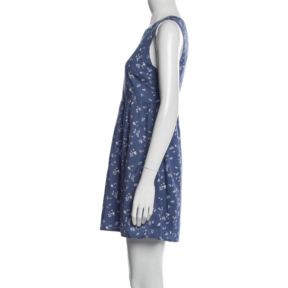 Reformation Tanner Dress Light blue with white floral print - Picture 3 of 9